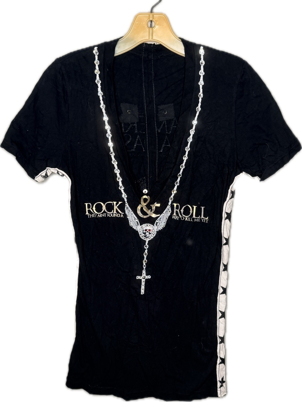 The Saints Sinphony Black Rock & Roll T-Shirt